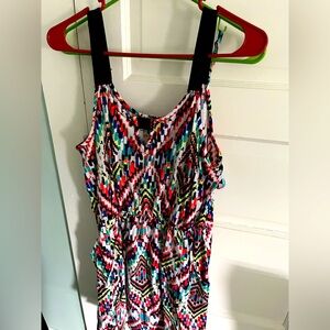 Eyeshadow thick strap dress